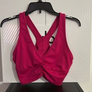 Alo Yoga Magenta Crush Wild Thing bra - Medium